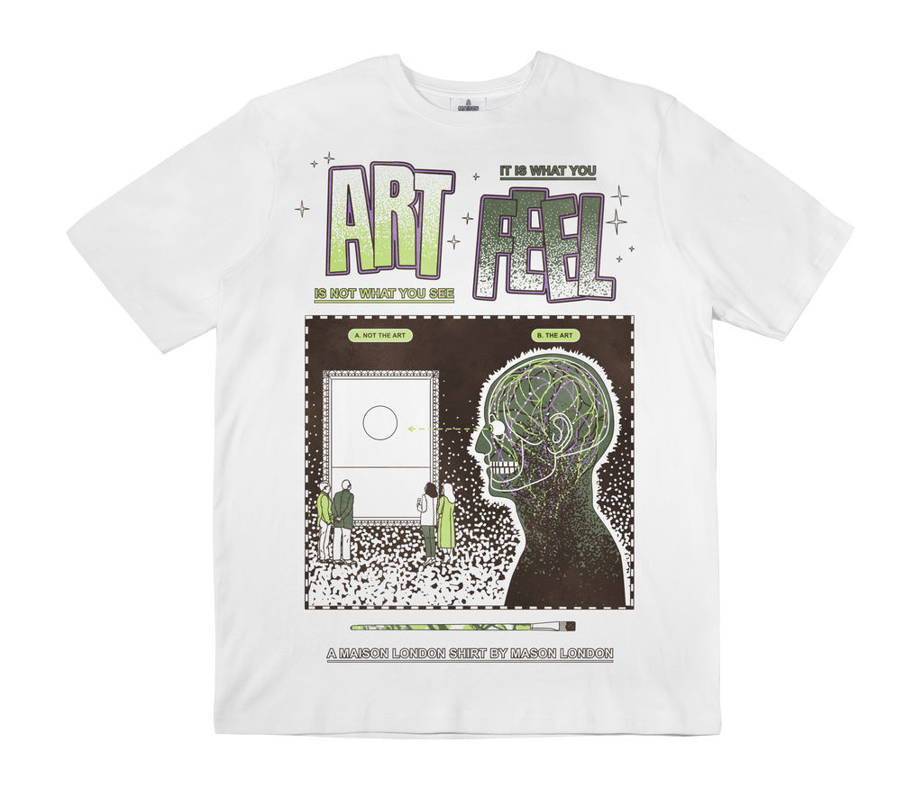 Art Is Not What You See... White